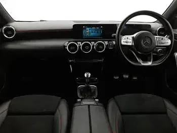 Used Mercedes A200 AMG line 163 HP (119 kW) 2020 White Hatchback