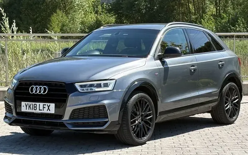 Used Audi Q3 Black Edition 180 HP (132 kW) 2018 Grey SUV