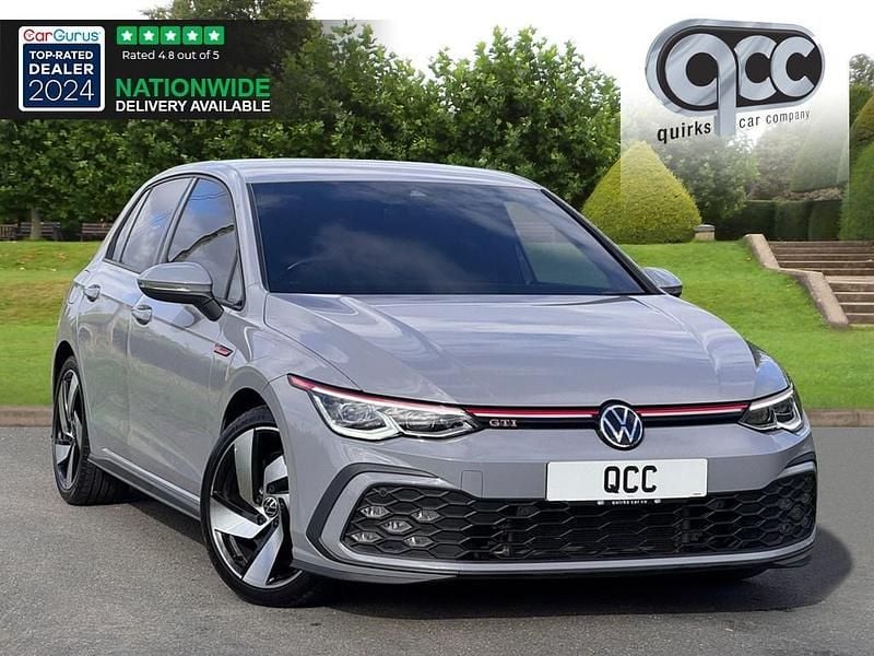 Thunder grey Used 2021 VW Golf VIII GTI Hatchback | £23,950 (Fair price) - Image 1/4
