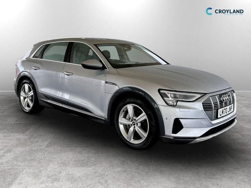 Used Audi e-tron Advanced 230 kW (313 HP) 2020 Silver SUV