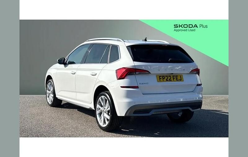 Used Skoda Kamiq SE L Executive 150 HP (110 kW) 2022 White SUV
