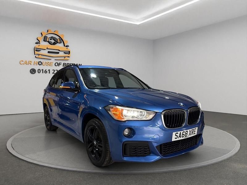 Used BMW X1 M Sport 150 HP (110 kW) 2018 Blue SUV
