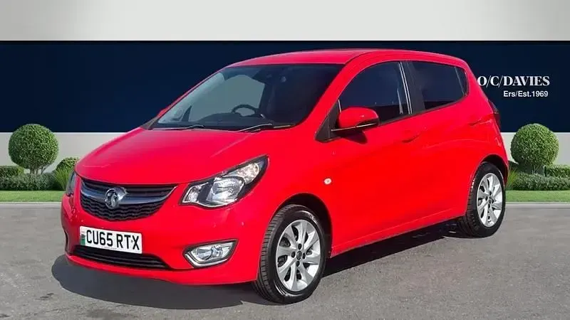 Second-hand Vauxhall Viva 75 CP (55 kW) 2015 Roșu Hatchback