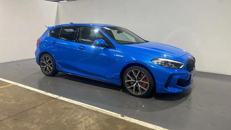 Blue Used 2023 BMW 128 Hatchback | £25,977 (Fair price) - Image 1/4