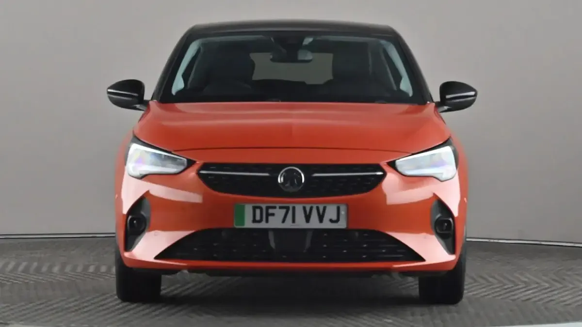 Used Vauxhall Corsa-e Elite 100 kW (136 HP) 2022 Orange Hatchback