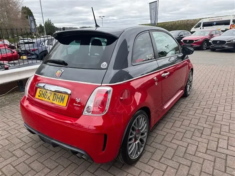 Begagnad Abarth 595 Turismo 160 HK (117 kW) 2012 Grå Halvkombi
