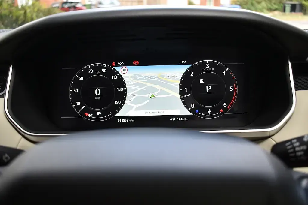 Used Land Rover Range Rover Sport HSE 2019 Narvik black with ivory perforated hide SUV