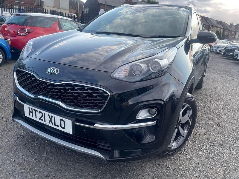 Black Used 2021 Kia Sportage 2 SUV | £10,495 (Super price) - Image 1/4