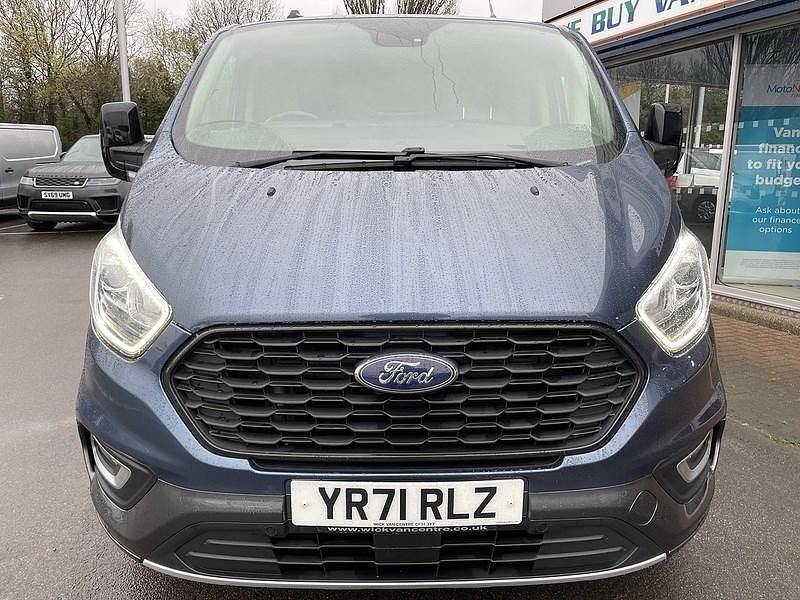 Used Ford Transit Custom Active 130 HP (95 kW) 2021 Blue Van
