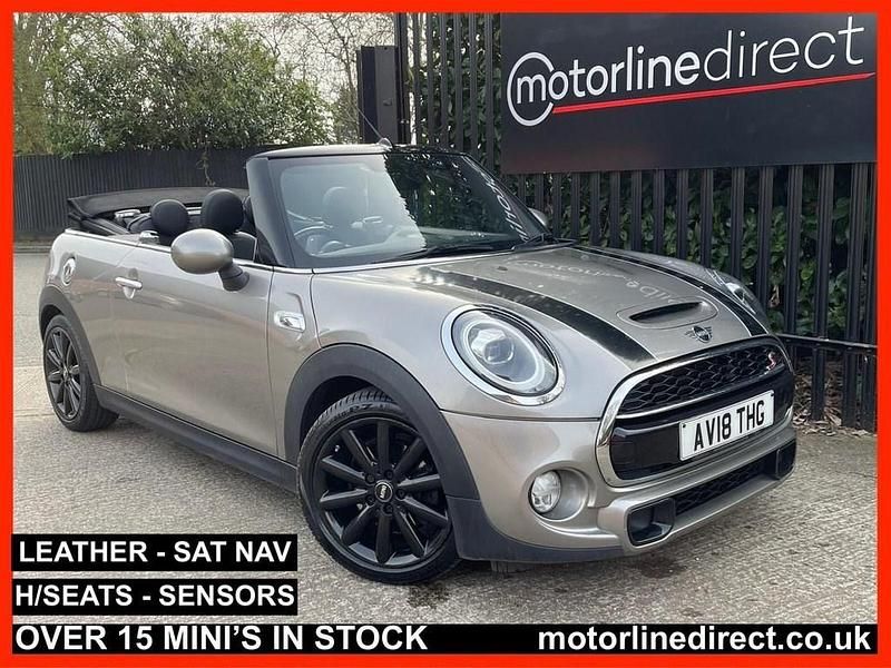 Used Mini Cooper S Cabriolet 192 HP (141 kW) 2018 Silver Cabriolet
