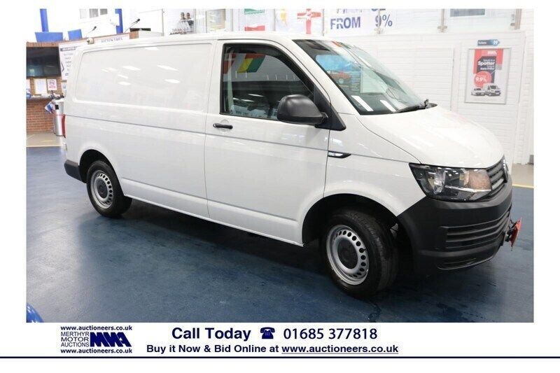 White Used 2018 VW T6 Startline Van | £10,920 (Super price) - Image 1/4