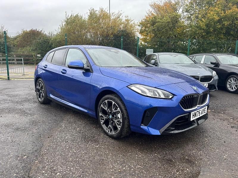 Blue New 2025 BMW 120 M Sport Hatchback | £29,563 - Image 1/4