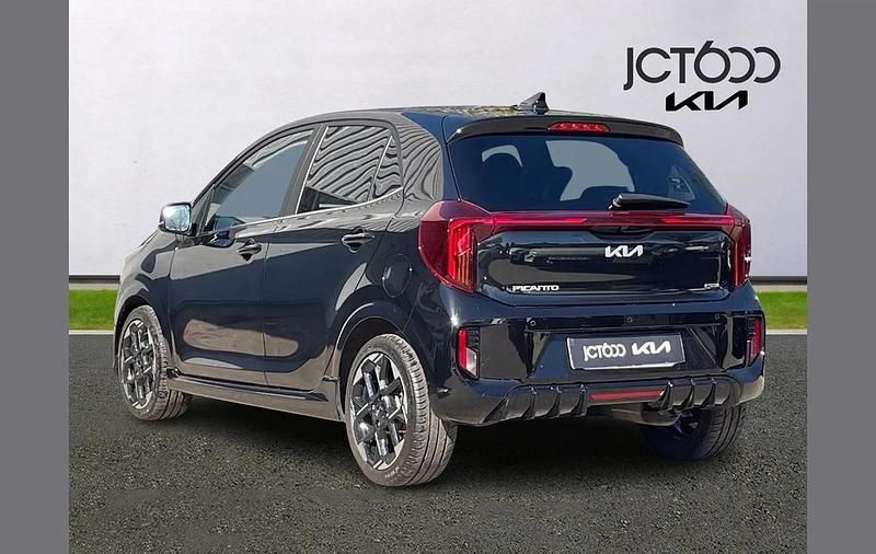 New Kia Picanto GT-Line S 68 HP (50 kW) 2025 Black Hatchback