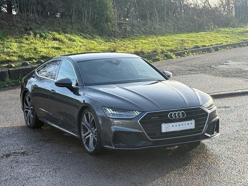 Used Audi A7 Sportback S-Line 286 HP (210 kW) 2018 Grey Hatchback