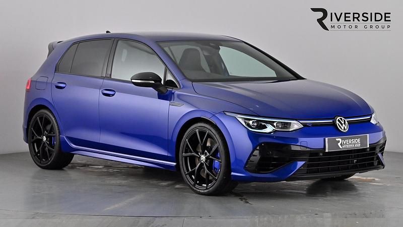Used VW Golf VIII R 333 HP (244 kW) 2022 Blue Hatchback