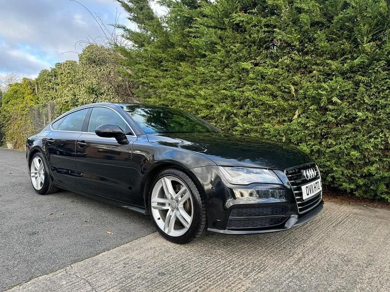 Black Used 2011 Audi A7 S-Line Hatchback | £8,595 (Fair price) - Image 1/4