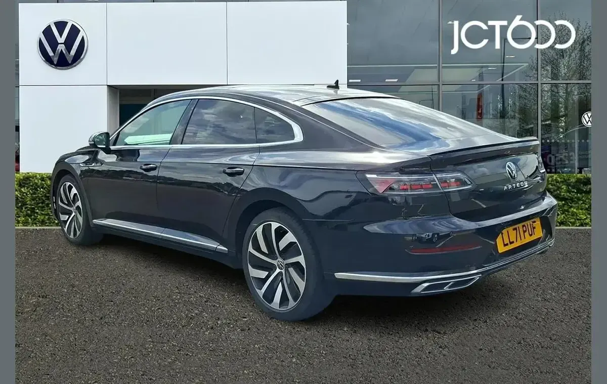 Used VW Arteon R-line 190 HP (139 kW) 2021 Black Hatchback