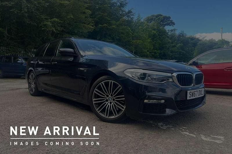 Black Used 2017 BMW 540 M Sport Estate | £30,200 (Fair price) - Image 1/4