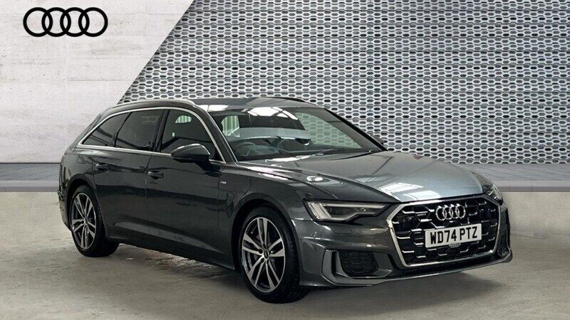Grey Used 2024 Audi A6 S-Line Estate | £42,686 - Image 1/4
