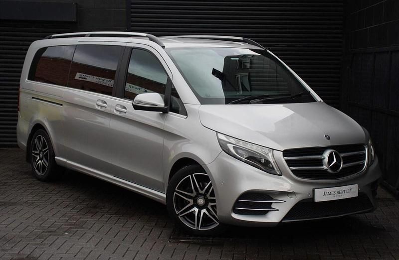 Silver Used 2017 Mercedes V220 AMG line MPV | £21,990 - Image 1/4