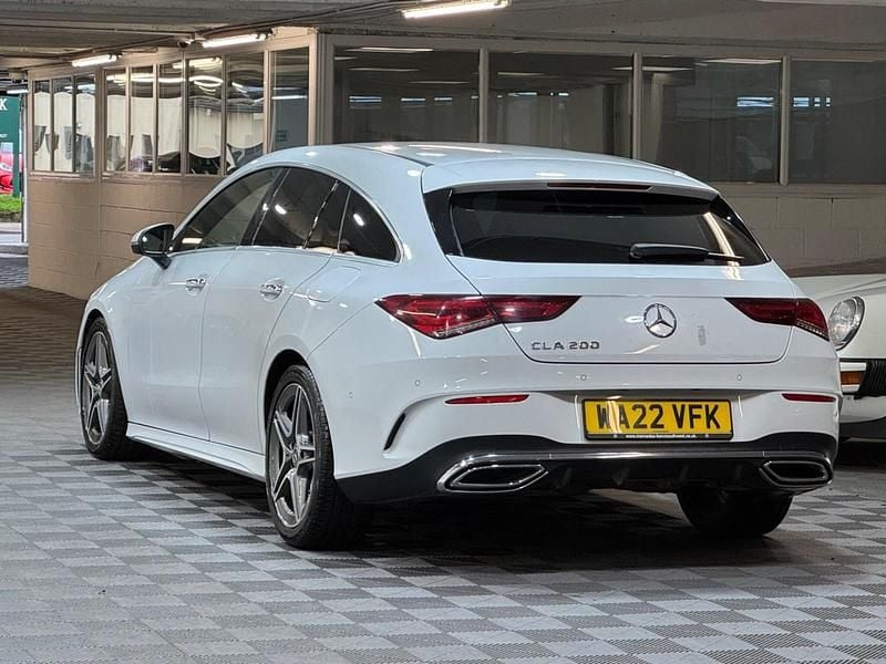 Used Mercedes CLA200 AMG Line Premium 2022 White Estate