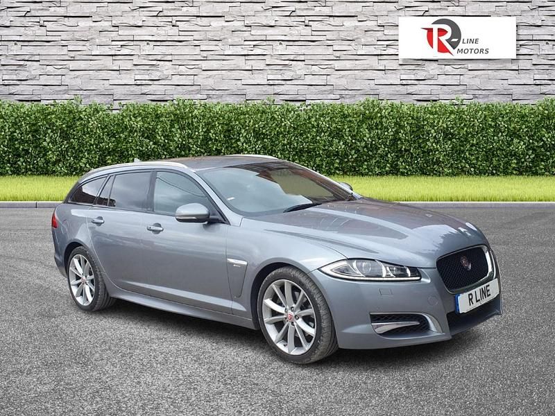 Grey Used 2014 Jaguar XF Sportbrake R-Sport Estate | £7,595 (Good price) - Image 1/3