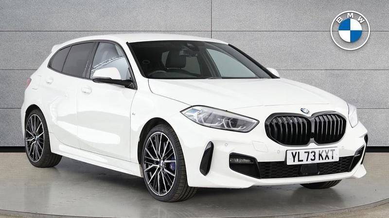White Used 2024 BMW 118 M Sport Hatchback | £22,395 (Good price) - Image 1/4