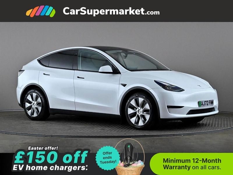 Used Tesla Model Y Long Range AWD 378 kW (514 HP) 2022 White SUV