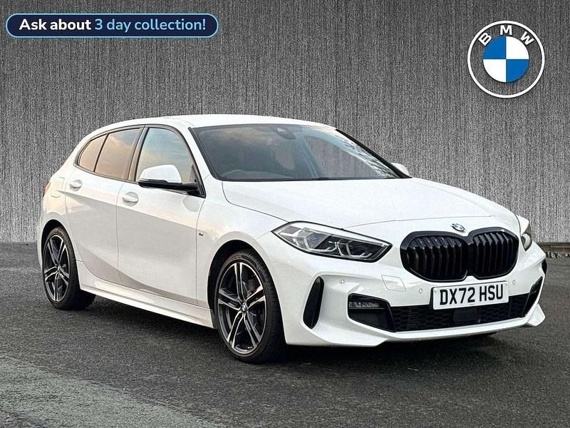 White Used 2022 BMW 118 M Sport Hatchback | £19,949 (Good price) - Image 1/4