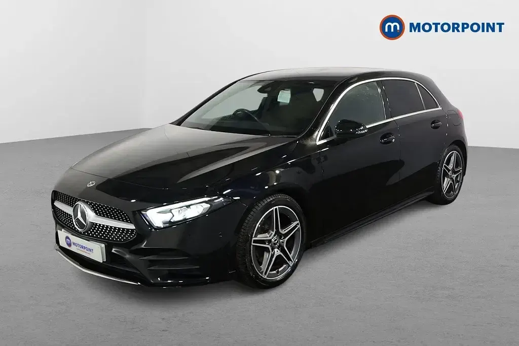 Second-hand Mercedes A180 Executive 136 CP (100 kW) 2021 Negru Hatchback
