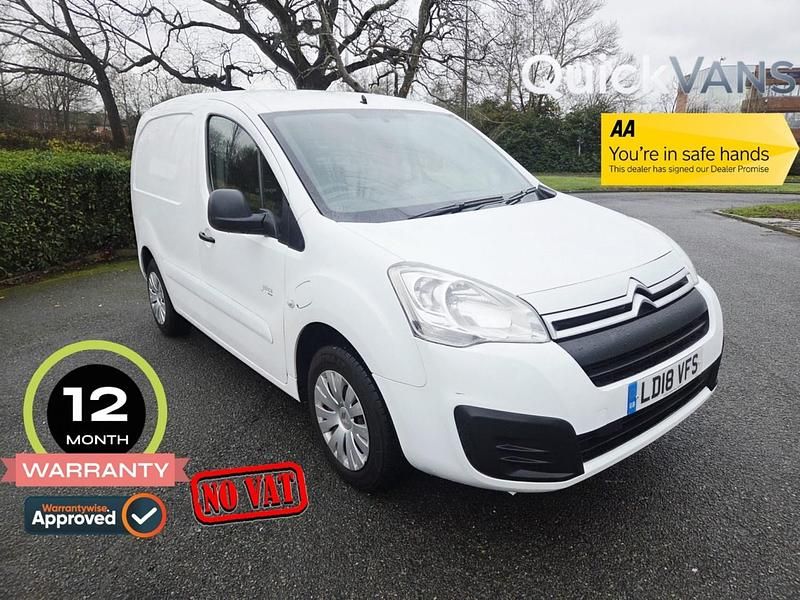 White Used 2018 Citroën Berlingo MPV | £5,595 (Super price) - Image 1/2