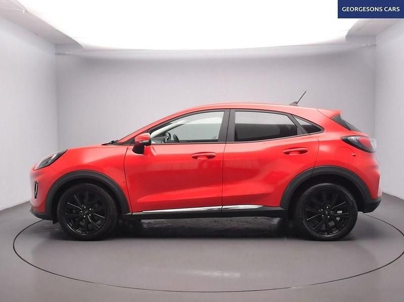 Used Ford Puma Titanium 125 HP (91 kW) 2021 Red Hatchback