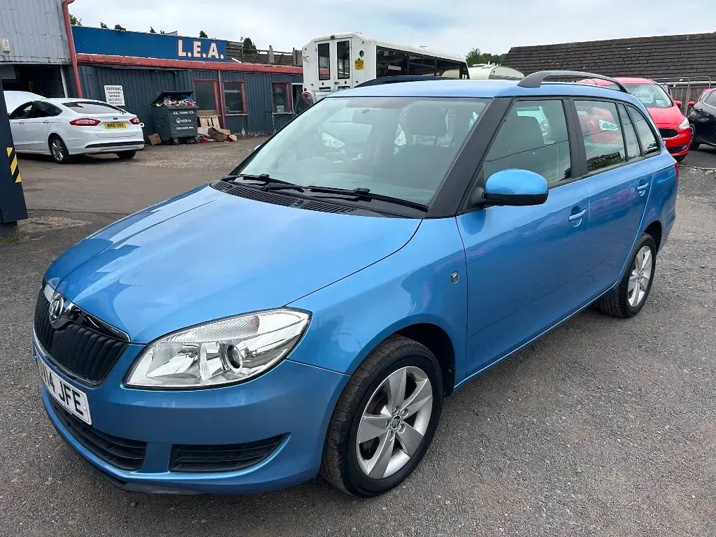 Used Skoda Fabia SE 2014 Blue Estate