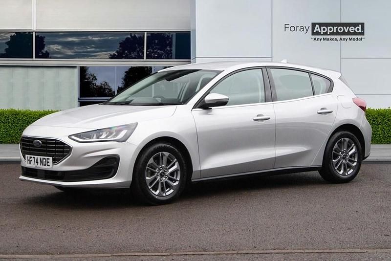 Begagnad Ford Focus Titanium 2024 Silver Halvkombi