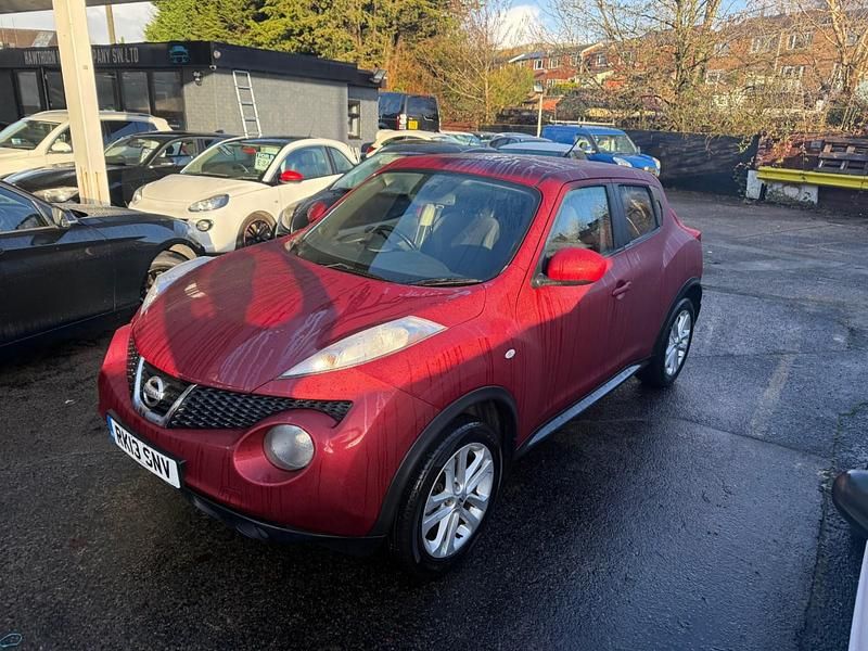 Red Used 2013 Nissan Juke Acenta SUV | £2,395 (Fair price) - Image 1/4
