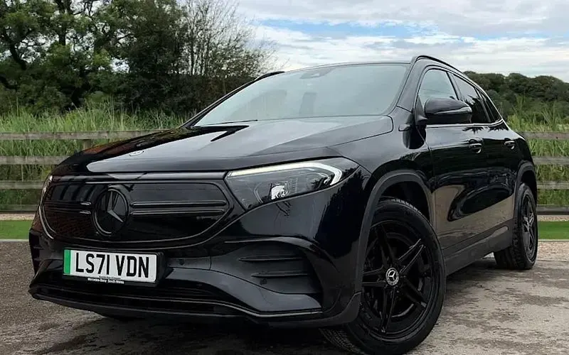 Used Mercedes EQA250 AMG line 139 kW (190 HP) 2021 Black SUV