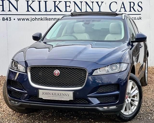Used Jaguar F-Pace Portfolio 250 HP (183 kW) 2018 Blue SUV
