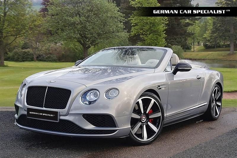 Used Bentley Continental GT Convertible 2016 Extreme silver Cabriolet