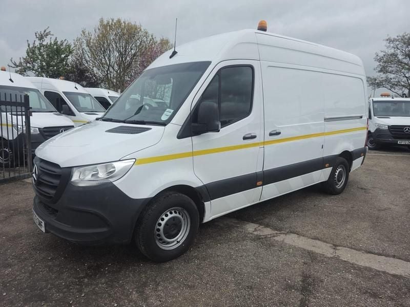 Begagnad Mercedes Sprinter Progressive 2022 Vit Van