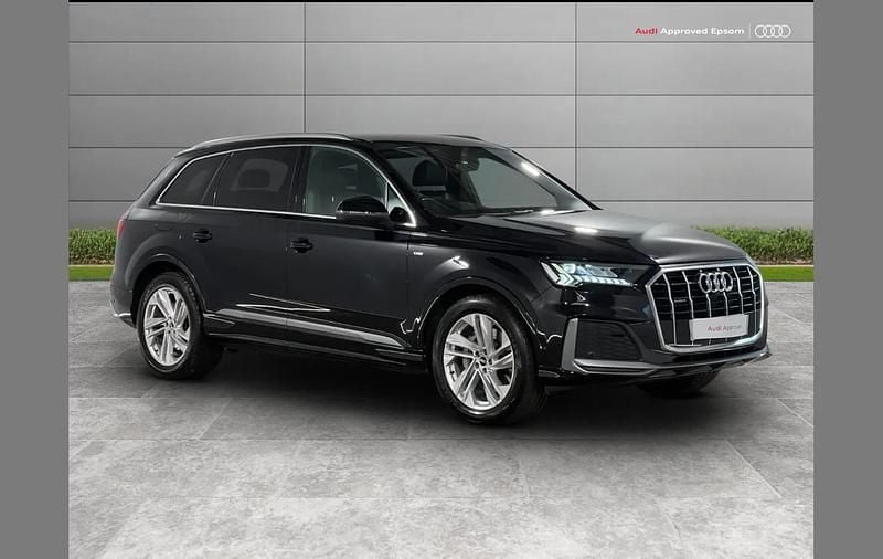 Used Audi Q7 S-Line 281 HP (206 kW) 2021 Black SUV