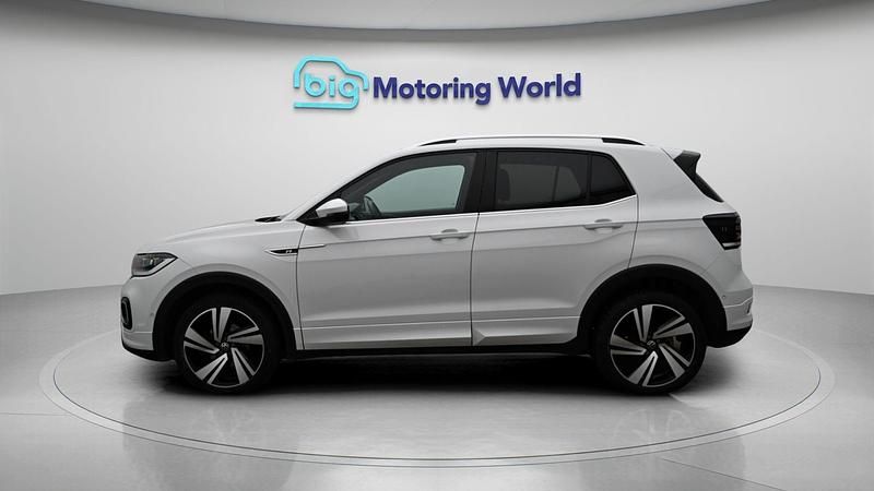 Used VW T-Cross R-line 148 HP (108 kW) 2021 White SUV