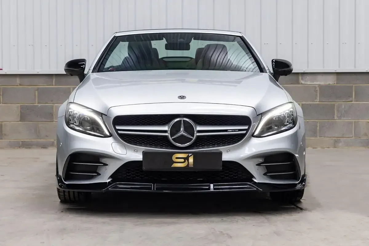 Used Mercedes C43 AMG Premium Plus 367 HP (269 kW) 2019 Silver Cabriolet