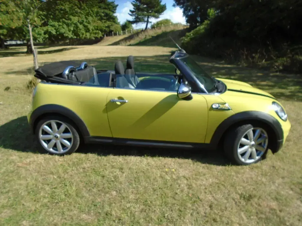 Used Mini Cooper Cabriolet 2010 Yellow Cabriolet
