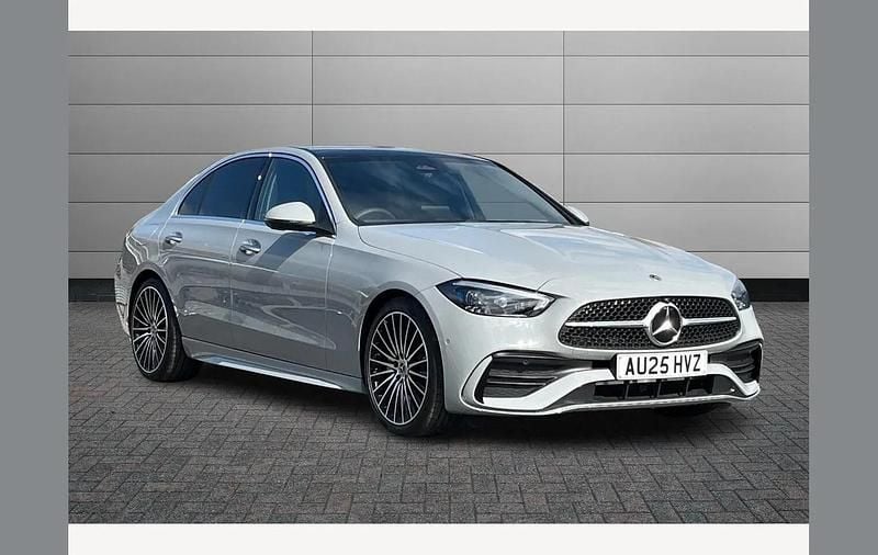 Grey Used 2025 Mercedes C200 AMG Line Premium Plus Sedan | £39,990 - Image 1/4