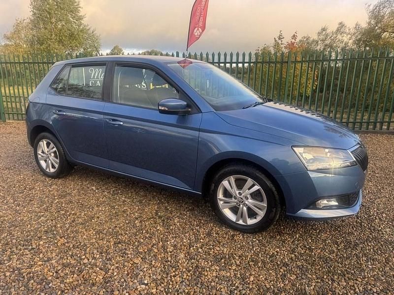 Blue Used 2020 Skoda Fabia SE Hatchback | £10,990 (Fair price) - Image 1/4