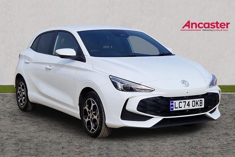 Used MG MG3 Trophy 194 HP (142 kW) 2024 White Hatchback