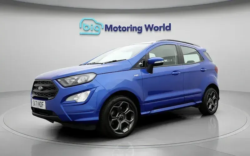 Used Ford Ecosport ST-Line 125 HP (91 kW) 2021 Blue SUV