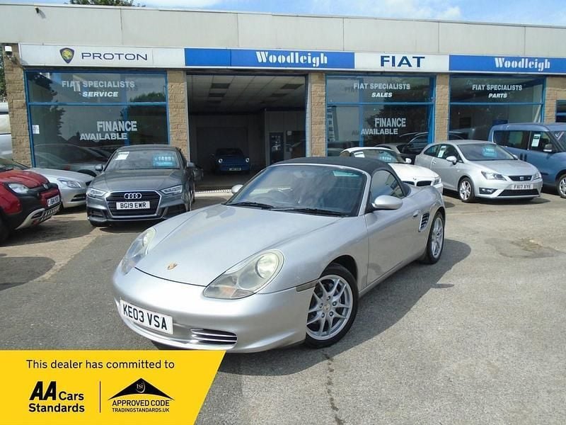 Silver Used 2003 Porsche 986 Boxster Cabriolet | £5,995 (Super price) - Image 1/4