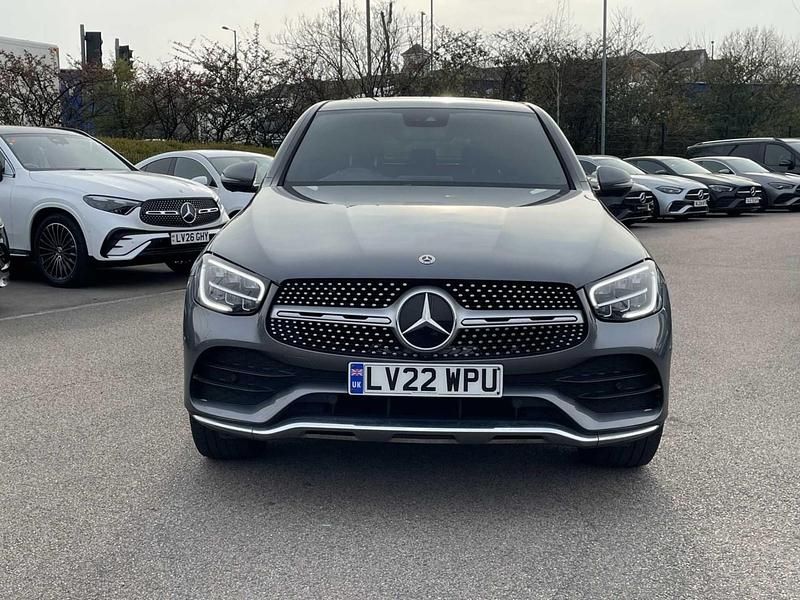 Used Mercedes GLC300 AMG line 2022 Grey Coupe