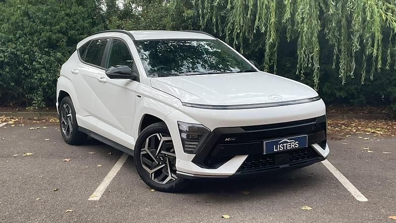 White Used 2024 Hyundai Kona N Line SUV | £25,251 (A bit pricey) - Image 1/4
